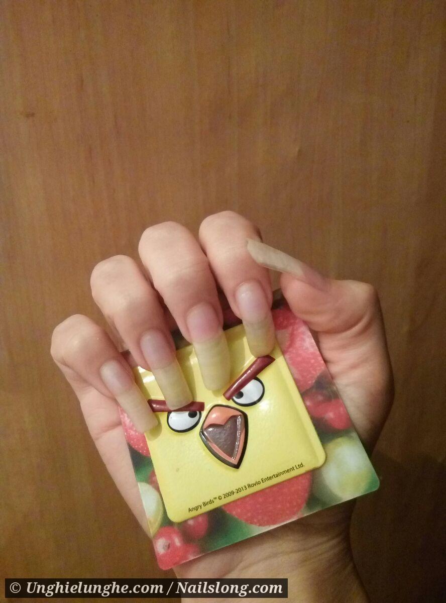 Nail artist's pictures - Szabó Linda - Angry Birds - Acryl nail decoration
